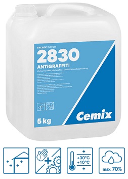 Cemix 2830 antigraffiti ochranný nátěr